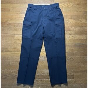 5.11 Tactical Series Pants Mens Regular Large Waist Adjustable Black  Cargo